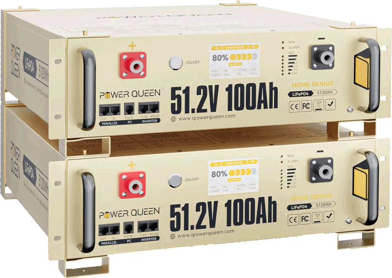 Power Queen 51,2V stapeln