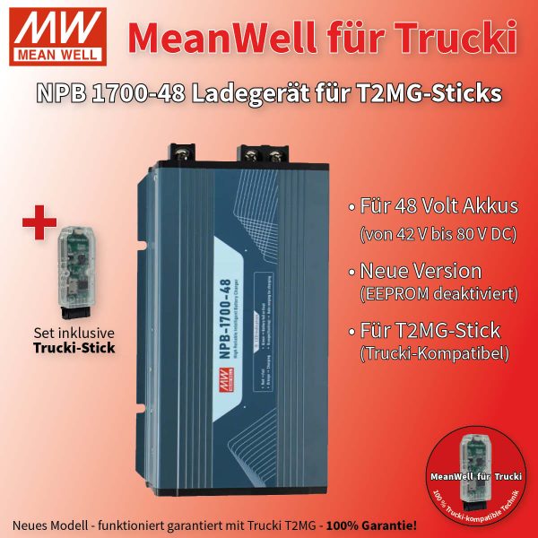Mean Well NPB 1700-48 für Trucki