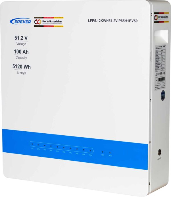 Front Volksspeicher LiFePO4 51,2V 100Ah (V3)