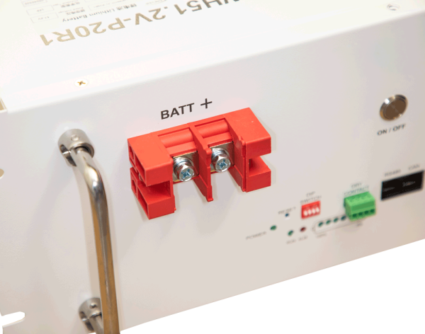 Volksspeicher Batterieterminals