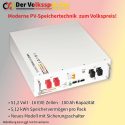 Volksspeicher LiFePO4 51,2V 100Ah 3,5HE